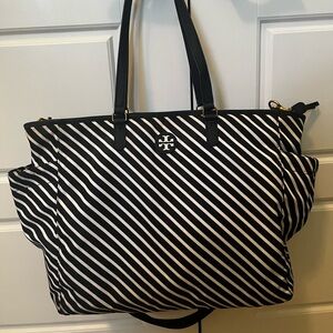 Navy Tory Burch Diaper Bag